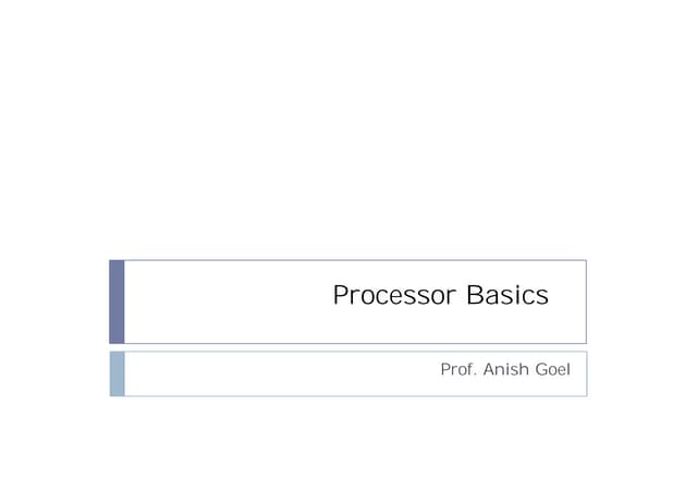 Computer Organization