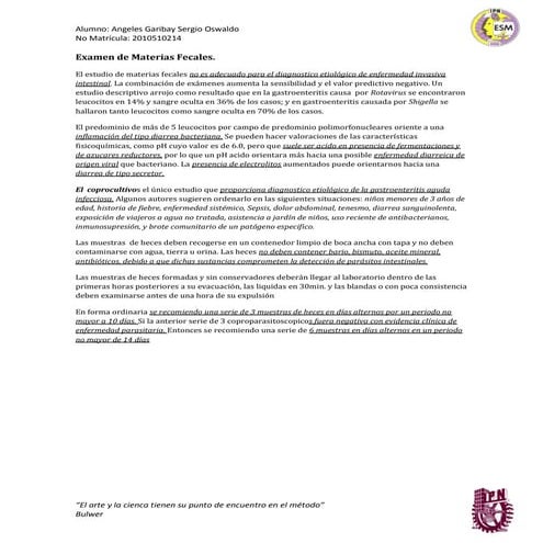 Coproparasitoscópico