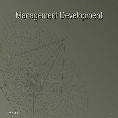 Management Devlopment