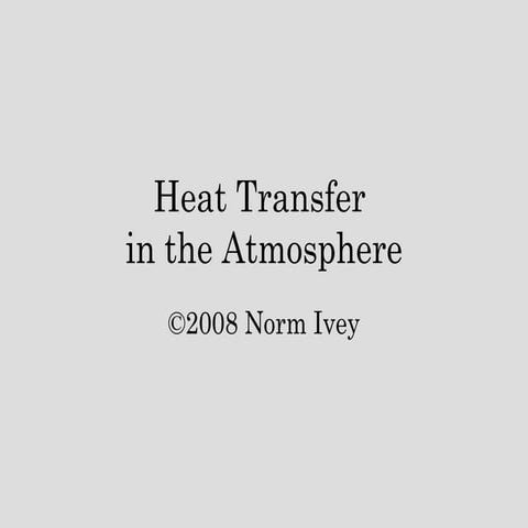 Heat Transfer