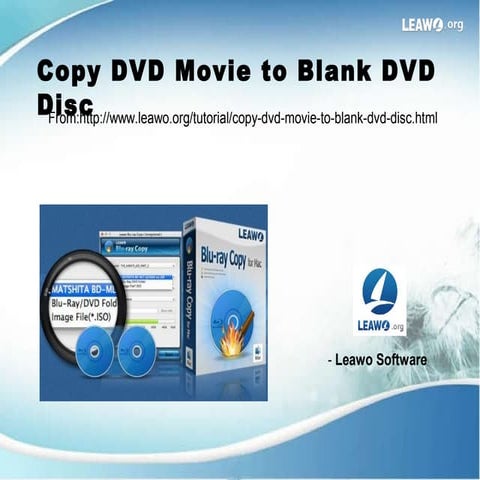 Copy dvd movie to blank dvd disc