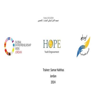 Entrepreneurship For Business and startups