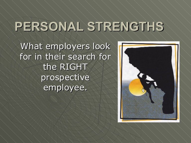 what are some personal strengths