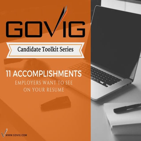 11 Accomplishments Employers Want to See On Your Resume