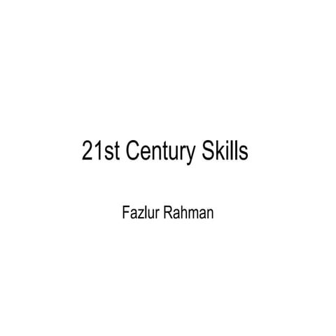 21st Century Skills