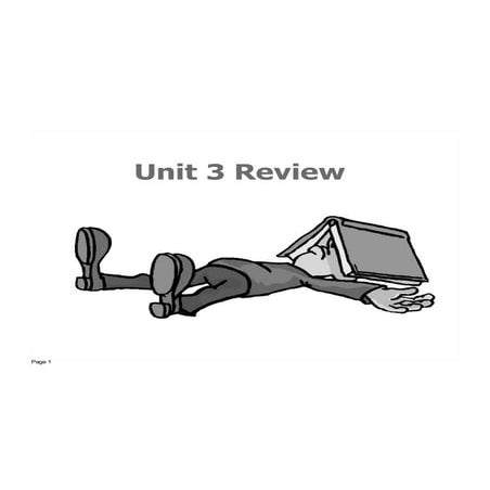 Unit 3 Review | PDF