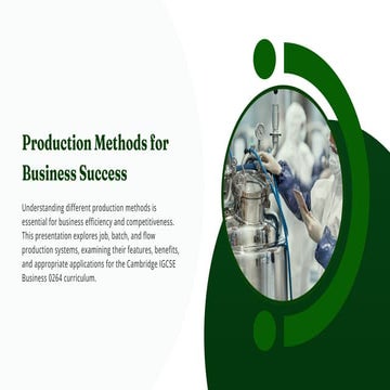 Production Presentation | PPT