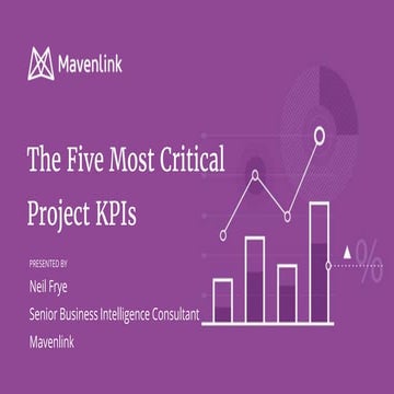 The Five Most Critical Project KPIs