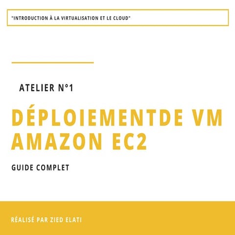 Déploiement de VM AMAZON EC2 