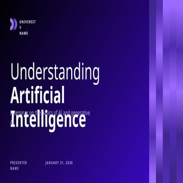 Artificial Intelligence Seminar Slides Pptx
