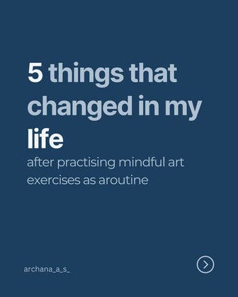 Mindful art exercises