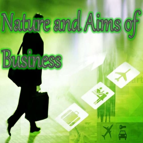 nature and aims of business