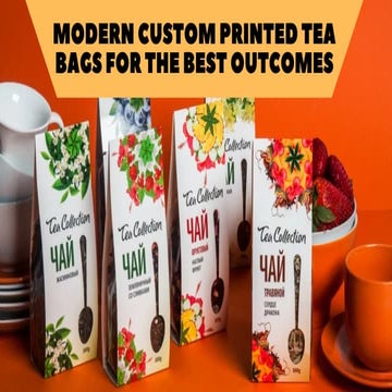 Find Splendid Quality Custom Tea Packaging Wholesale | Retail Boxes | PDF