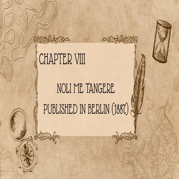 CHAPTER 8 in rizal work about noli me tn | PDF