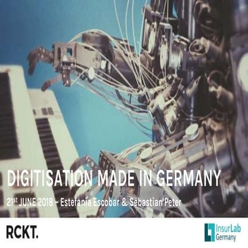 "Digitalisation made in Germany"
