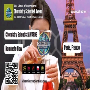 International Chemistry Scientist Awards