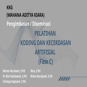 MODUL AJAR KODING KELAS 10 DEEP LEARNING CP 046 2025 | PDF