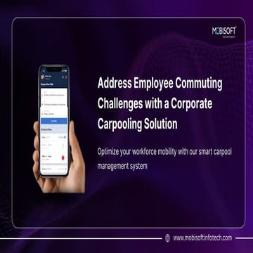 Drive Efficiency with Smart Corporate Carpooling Software Solutions