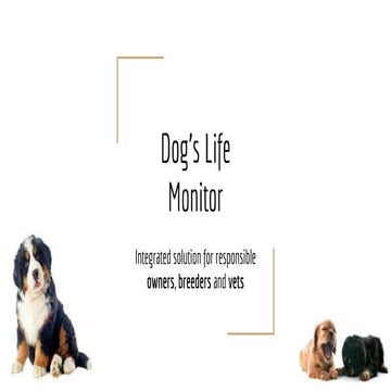 Dog Life Monitor Initiative