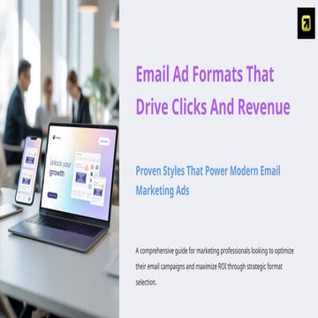 Email Ad Formats That Drive Clicks And Revenue | PPTX