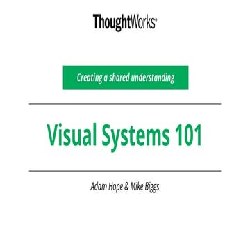 Visual management 101 with Adam Hope & Mike Biggs at IDF Sydney Meetup
