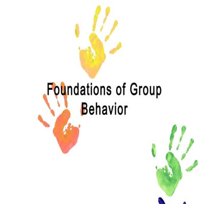 Copy of foundations group behavior