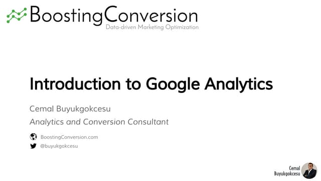 Introduction to Google Analytics