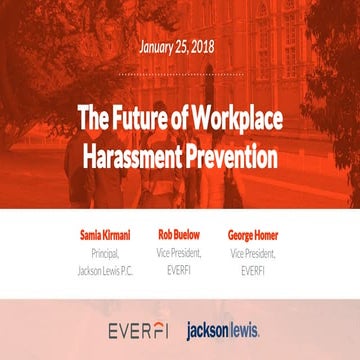 EVERFI: The Future of Workplace Harassment Prevention