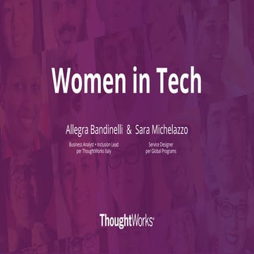 Women in Tech - Diversity & Inclusion