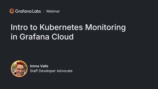 Intro de Kubernetes Monitoring in Grafana Cloud