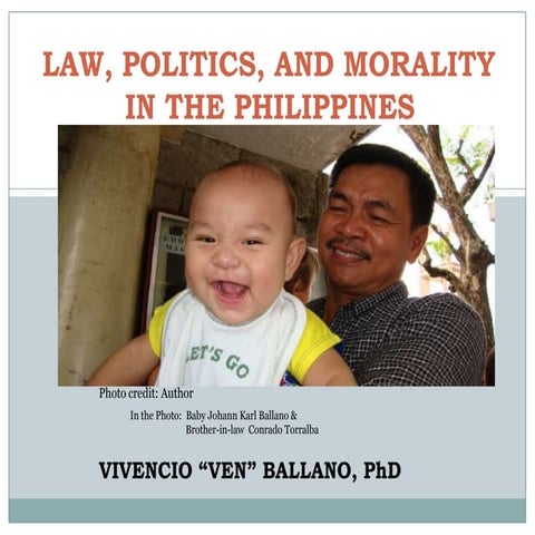 Law, Politics, and Morality in the Philippines (Follow me on Twitter@setectiv...