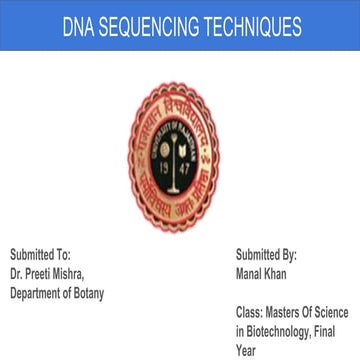 Manal- sequencing presentation-biotechpresentation-.pptx