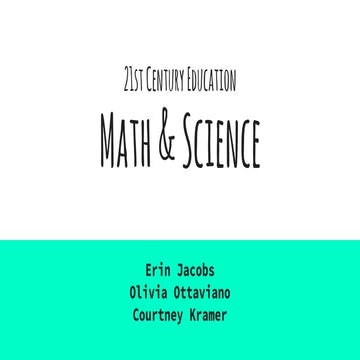 Copy of math and science