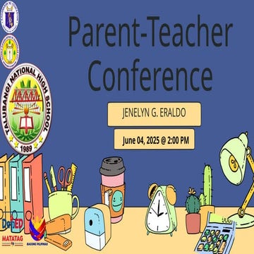PTA MEETING and card day PRESENTATION powerpoint | PPTX
