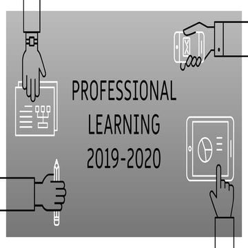 Professional Learning roll out 2019 2020 (1) | PPT