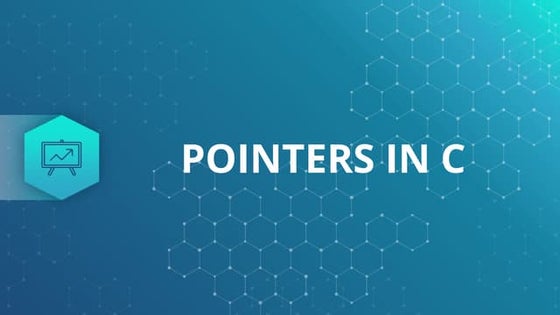 Pointers in C Programming | PPT