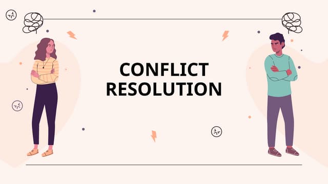 Copy of Practical Life Subject for High School - 9th Grade_ Conflict Resoluti...