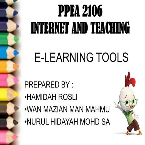 Copy of presentation e learning tools