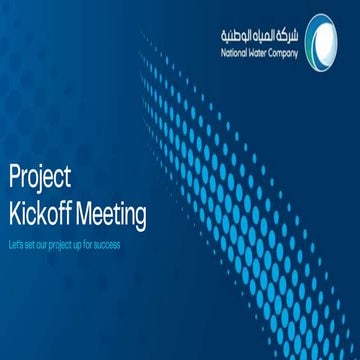 Project Kickoff Presentation water treatment plant.pptx
