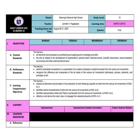 Copy of Q1-DLL-ARTS10-WEEK1.docx