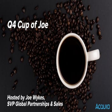  Q4 Cup of Joe Webinar