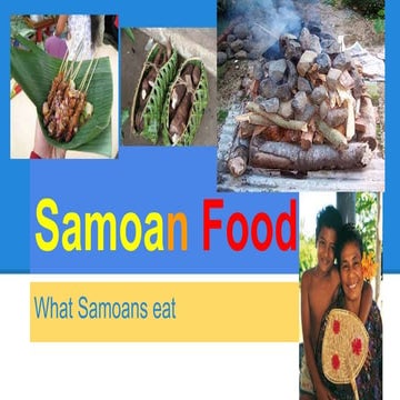 samoan food