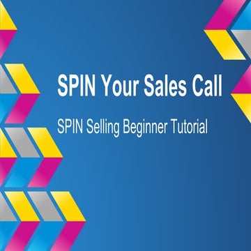 Spin and Win in Sales Conversations