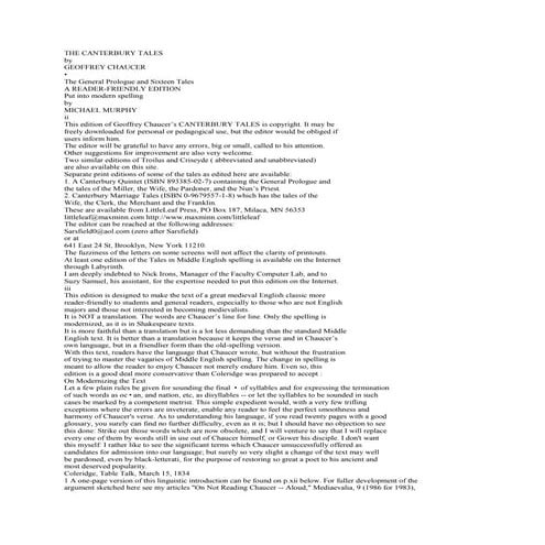 Copy of the canterbury tales