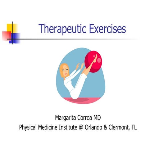 Therapeutic Exercises