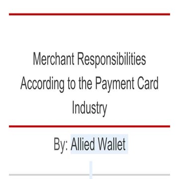 Batch Payment Processing | PPTX