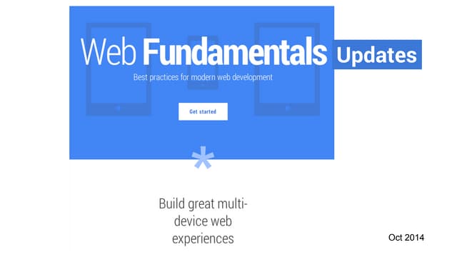 Web fundamental 4 developers
