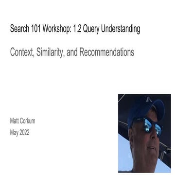 Query Understanding
