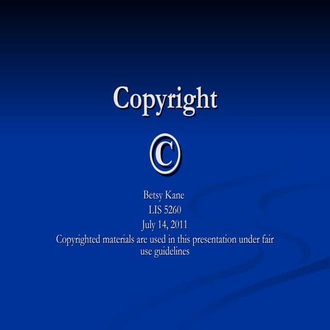 Copyright
