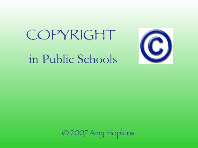 Copyright